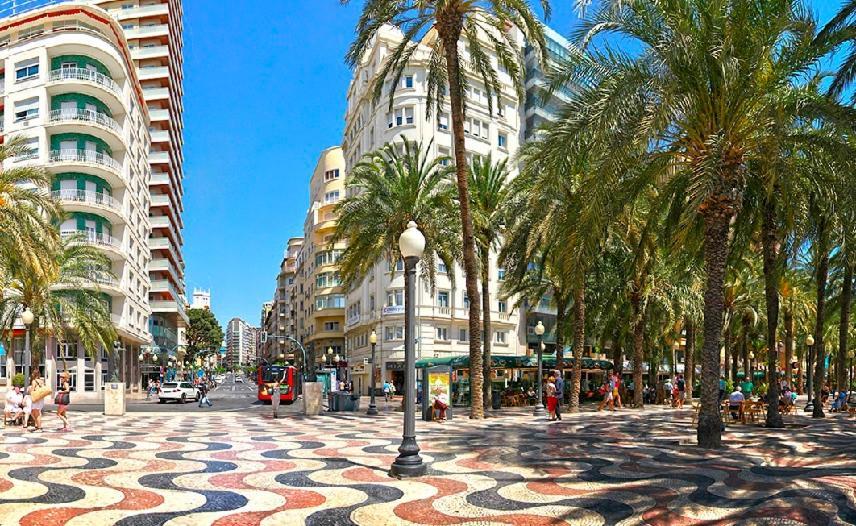 Charming Apartment In Alicante Near The Sea & City Center Exterior foto